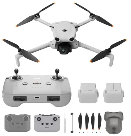DJI Lito 1 Combo mit 2 Akkus Bundle, Drohne mit 4K Kamera, Hinderniserkennung, ActiveTrack, 4K Video & 8K Foto, Leicht, 15 km Videoübertragung, C0 (Schutzhülle)