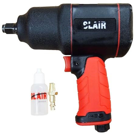 Sticque SLAIR 1/2 Composite Twin Hammer Air Impact Wrench Max Torque 1050ft/lb XX-785