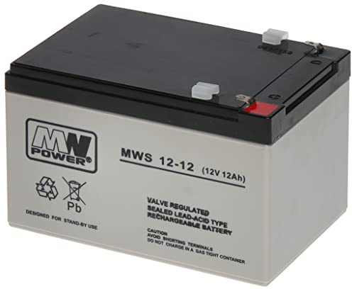 PNI ACC1812 Gel Battery MW 18-12S 12V/18Ah, Grey/Black