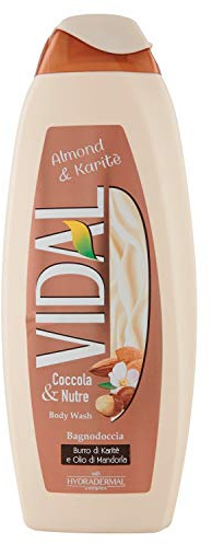 Vidal Bagnodoccia Burro di Karitè e Olio di Mandorla, 600ml