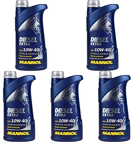 5 x 1 (5 Liter), MANNOL DIESEL EXTRA 10W-40 MOTORÖL