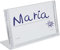 TimeTEX Namensschild-Aufsteller aus Acrylglas - 10-teilig - 10846