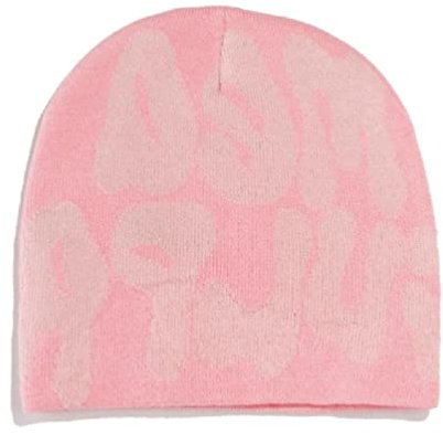 Labstandard Culpa Bonnets Dupes Skull Cap Y2K Bonnets Skullies Bonnets Lettre Imprimer Bonnets Bonnets en Chapeau Bonnets Slouchy