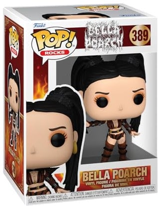 Funko Bella Poarch Bella Poarch Rocks! Vinyl Figurine 389 Unisex Pop! multicolore PVC
