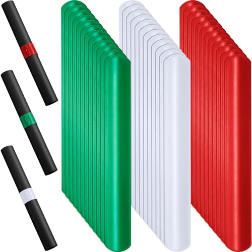 Syhood Geschenkpapier-Rollenhalter, Urlaubs-Flip-Wraps, PVC-Slap-Bänder, 2,5 x 22,9 cm, Stabilisator-Bänder für Zuhause, Aufbewahrung, Organisation, Geschenk, Aufbewahrung, Organisation,
