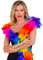 W WIDMANN MILANO Party Fashion - Federboa, Länge circa 180 cm, Federschal, Accessoire, Mottoparty