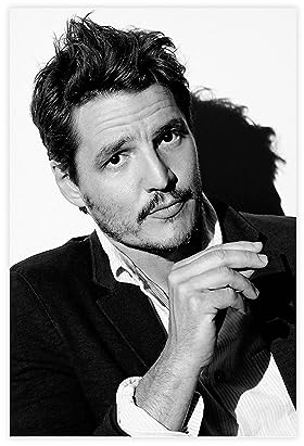 SPERKY Pedro Pascal Schauspieler – Filmposter Leinwand Poster Wandkunst Dekor Druck Bild Gemälde für Wohnzimmer Schlafzimmer Dekoration ungerahmt 20 x 30 cm