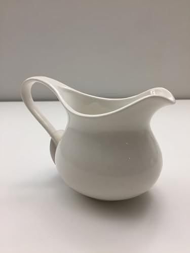 Boîte à lait en porcelaine blanche Mod. cruche de Scherzer cm 15x9xh10