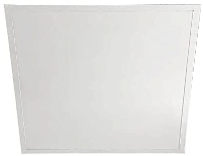 V-TAC LED-Panel quadratisch Einbau Deckenstrahler LED Deckenlampe weiß 36W 4320lm Tageslichtweiß, Aluminium, LxBxH 59,5x59,5x3,3 cm