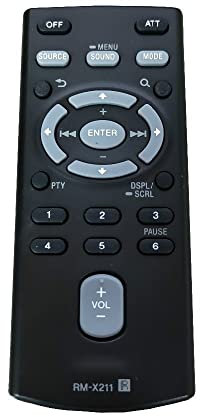 Remote Control RM-X211 For SONY Disc Player Car Audio System For WX-GT80UE CDX-DAB500A CXS-52FQU DSX-A30E CDX-DAB500U CDX-G1000U