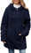 RITOSTA Felpa Pile Donna Lungo Felpe con Cappuccio Cappotto Invernale Giacca Elegante Caldo Giaccone Giubbino Cappotti con Zip Tasche Termica Sweatshirt Manica Lunga Cardigan Hoodie (Navy,S)