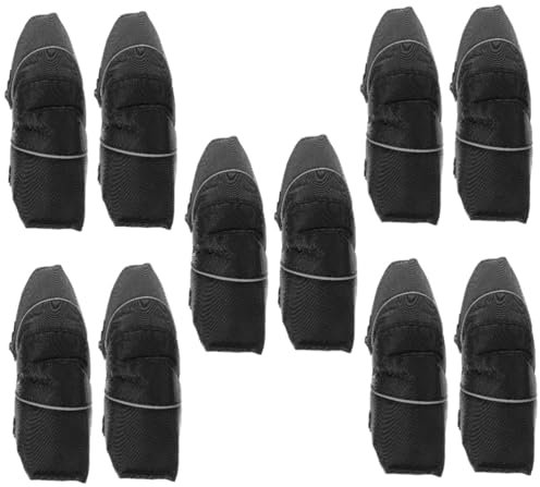 TENDYCOCO 5 Juegos Rodillera Para Conducir E-bike Rodilleras De Motocicleta Espinilleras De Para Hombre. Rodillera Ciclismo Rodilleras Para Esquiar Cuero Pu Black 2 Piezas * 5