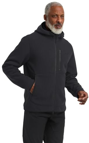 Jack Wolfskin Herren Lake Ridge Hooded Jkt M, Schwarz, L EU