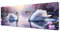 Diamond Painting Erwachsene Groß XXL 225x90cm, 5D Diamond Painting Schwan Diamant Painting Bilder Blume Diamond Painting Kinder, DIY Full Drill Diamant Malerei Stickerei Set, Deko Wohnzimmer R1-156