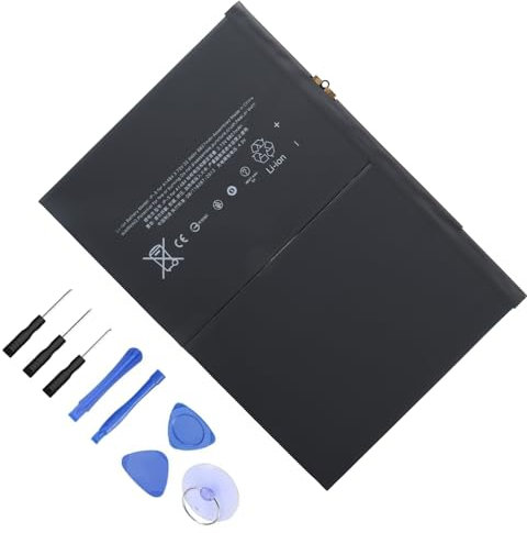 Glaxcidy A1484 Batteria per iPad Air 1 A1474 A1475 A1476, iPad 5 A1822 A1823, iPad 6 A1893 A1954, iPad 7 A2197, MD785LL/A MD786LL/A MF532LL/A 3.73V 32.9Wh 8827mAh
