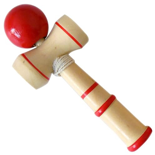 Kendama, 5,3x2,2 Zoll Holz Kendama Spielzeug, leicht zu spielen klassisches japanisches Spielzeug Kendama Übungskörperkoordination und -kontrolle, Spielzeug für Anfänger und Profi, Kendama Toy, jap