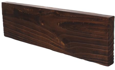 Milisten Planche en Bois 45 Cm pour Fontaine Traditionnelle D’Aquarium, Accessoire De Circulation D’Eau Décoratif pour Bassin De Jardin, Cascade Naturelle Au Style Rustique