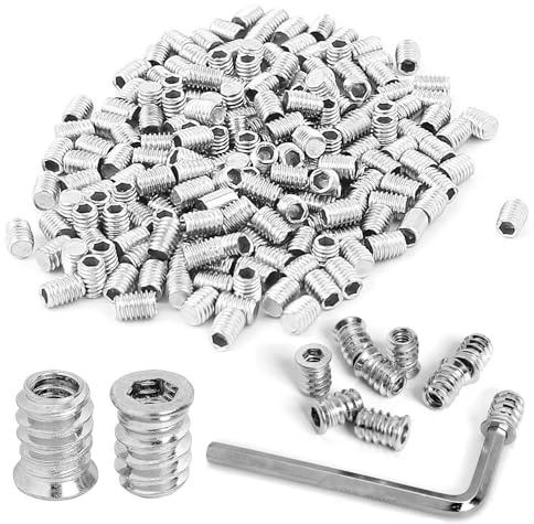 Forbabe 100 tuercas atornillables M6 x 15 mm