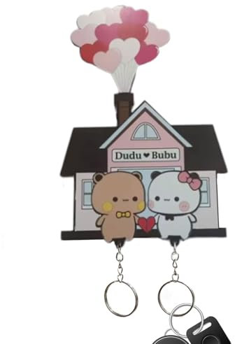 Porte-clés - Courses de couples magnétiques faciles | Hormis de touche du support de clé de manche en toute sécurité | Crochets clés à domicile sucrés pour un attrait esthétique cohérent au fil du tem