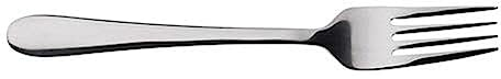 Grunwerg TAFWDR Windsor Table Forks, 18/0 Stainless Steel, Mirror Finish – Modern Contemporary Cutlery (Pack of 12), Silver