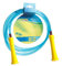 VEDES Großhandel GmbH - Ware 72203321 Outdoor Active Springseil mit LED, Län, bunt