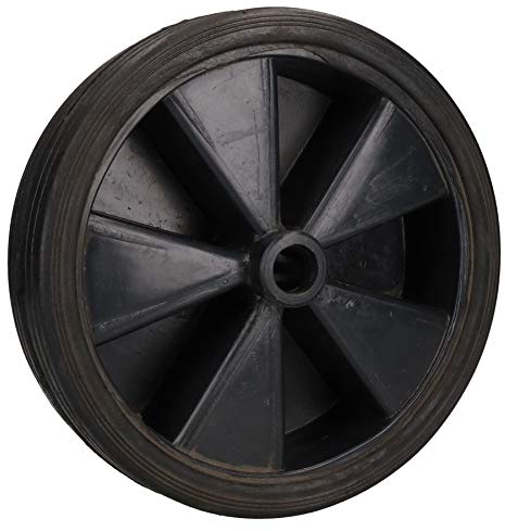 AB Tools Sostituzione rimorchio ruotino Gomma Solida 210mm di Larghezza 20.5mm Centro