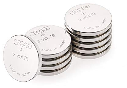 Piles CR2430 - Lot de 10 Piles | GP | Batteries 2431 Lithium 3V - Longue durée