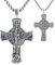 Erzengel Michael Halskette 925 Sterling Silber Anhänger Kreuz Herren Halskette Michaels Religiöser Amulett Schmuck Herren Damen Geschenke Ketten aus rostfreiem Stahl