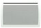Applimo Panneau rayonnant Quartéa D - 1250 W - Horizontal - Blanc