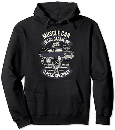 Muscle Car Retro Garage Inc. Classic Speedway Sweat à Capuche