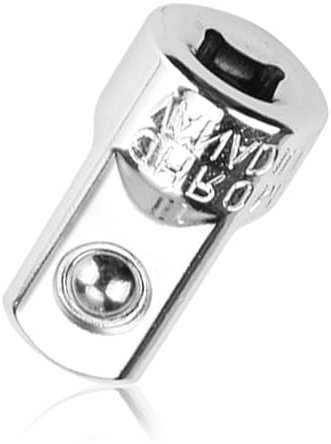 Impact Socket Adapter - GLADFRESIT - 1/4-Inch Female to 1/2-Inch Male Socket Adapter Chrome Vanadium Steel Socket Adapter Reducer Accessories