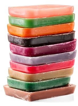 CAVSGL - 15 Kg - Premium Kerzenwachs - Wachsreste - Kerzenherstellung DIY - Paraffinwachs Platten
