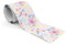 Muralo - Selbstklebende Bordüre - Tapetenbordüre Wandbördure - Dekorative Wandtatto für Wände, Möbel, Decken, Tapeten, Wandverkleidungen, Türen - Rosa Blumen - Br.10cm x Hö.300cm