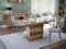 möbelando Esstisch >Dining Tables< in Old ? Wood Vintage - 160x76,6x90cm (BxHxT)