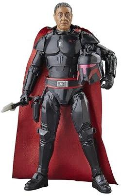 Star Wars The Black Series Moff Gideon (Dunkeltruppler Rüstung), Star Wars: The Mandalorian Premium Action-Figur zum Sammeln (15 cm)
