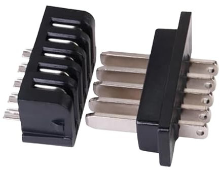 Connettore di scarico , 2 connettori di scarico maschio e femmina, ricambio per batteria , connettore di scarico della scatola di alimentazione della batteria per esterni