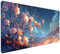 Gaming Mouse Pad XXL 1200x600x3mm Large Mouse Mat Non-Slip Rubber Base Extended Desk Mat Large for Keyboard Mouse Mouse Pad Large Mousemat Desk Pad Mouse Mats for Desk Keyboard Mat yellow flower 3 - Q
