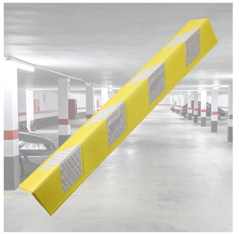 2 Stück Kantenschutz Garage Türkantenschutz Für Autotüren 80cm Wand Kanten Eckschutz L-förmiger Eva Schaumstoffstreifen Garage Zubehör Garagenwand Schutzprofil FüR Garage Carport Parkplatz(Gelb)