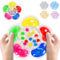 Fidget Toys - Sensorik Spielzeug Mit Blumen, Farbsortierspielzeug, Squeezable Farben Sortieren, GelgefüLlte Sensorisches Anti-Stress-Spielzeug füR Kinder