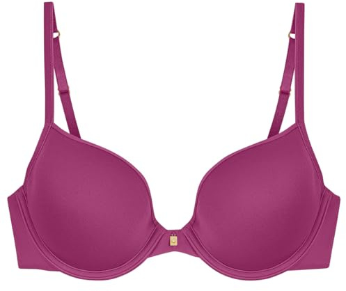 Triumph Damen BH Body Make-Up Essentials WHP, mit Bügel, Gepolstert, Verstellbare Träger, 90C, Red Wine