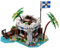 BlocteckToy Mittelalterlicher Imperiale Kanonenbucht 841 Teile Klemmbausteine Mittelalterliches Architecture Burg Gebäude Set, Kompatibel mit 21322, MOC-80308