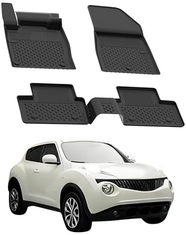 Sahler Fußmatten für Nissan Juke 2 2019-2026 | Passgenauer Bodenbelag für Autos | Automatten Schwarz | Geruchsneutrales, wasserdichtes und langlebiges 4.5D-Futter für jedes Wetter