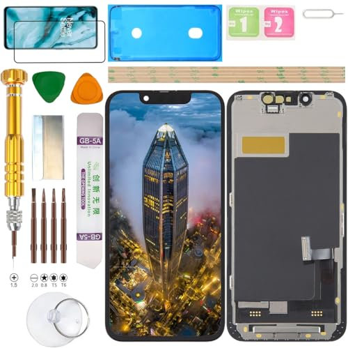 Gadget Troops (Incell/IC Transplant) Display LCD Assembly per iPhone 13 MINI A2628, A2481, A2626, A2629, A2630 Kit di sostituzione dello schermo