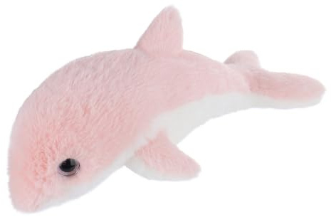 Apricot Lamb Pink Dolphin Plushies Stuffed Animals Soft Plush Toys 12