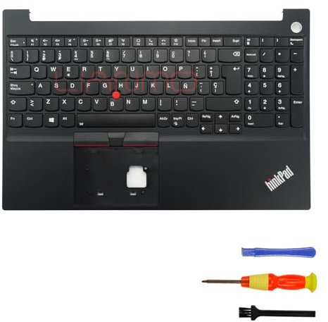 Teclado retroiluminado de repuesto compatible con Lenovo ThinkPad E15 Gen2 Gen3 Gen4 (español)