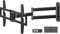 Supporto TV Parete con Braccio Extra Lungo 822mm per Schermi piatti/curvi da 32-75 Pollici fino a 45 kg, Staffa TV Girevole Inclinabile Orientabile, Max VESA 600 x 400mm