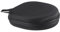 NUOBESTY Portable Headphone Case Bag Compatible with Sony Mdr Compact Functional Pouch Cover for Earphones Black