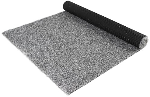 Primaflor Kunstrasen Expo B1 | Grau | 200x250 cm | Outdoor Bodenbelag