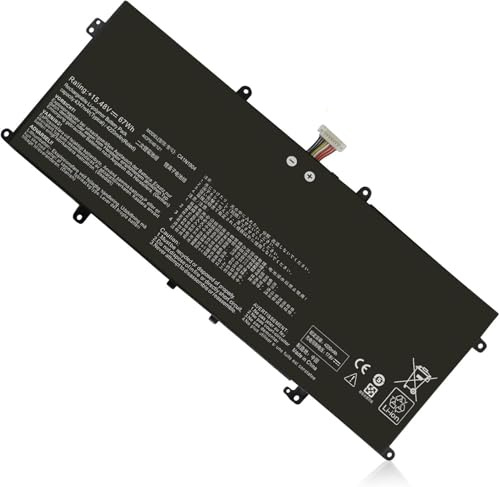 C41N1904 C41N1904-1 67Wh Laptop Battery Compatible with ASUS ZenBook 14 UM425IA UX425EA UX425JA 13 BX325JA UX325EA UX325JA UX325SA UM325SA UX363EA UX363JA S UX371 UX393 UX393EA UX371EA S14 S435 S435EA