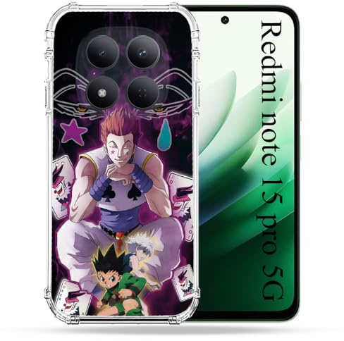 Verstärkte Schutzhülle für Redmi Note 15 Pro 5G Manga Hunter X Hunter Hisoka